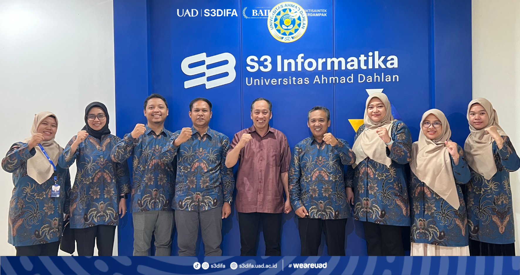 KUNJUNGAN PROGRAM STUDI TEKNIK INFORMATIKA UNIVERSITAS PEMULANG KE S3 ...